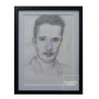 กรอบรูปภาพวาดหน้าตรง